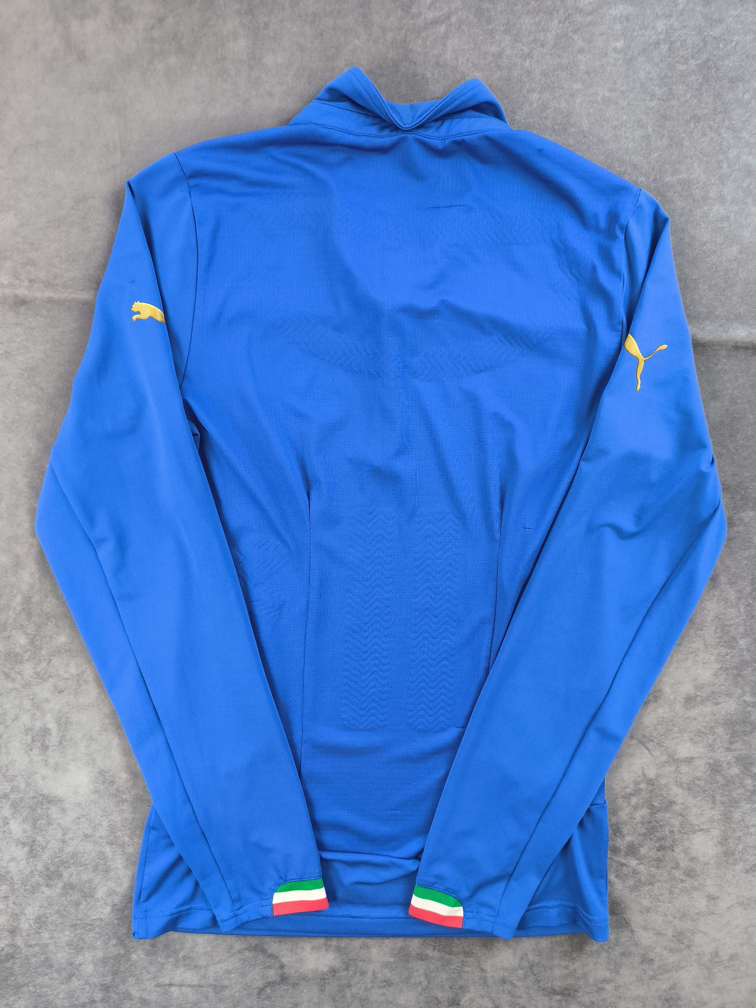 Puma Italy 2014-16 Puma home LS Player Issue football jersey sz L Size US L / EU 52-54 / 3 - 2 Thumbnail