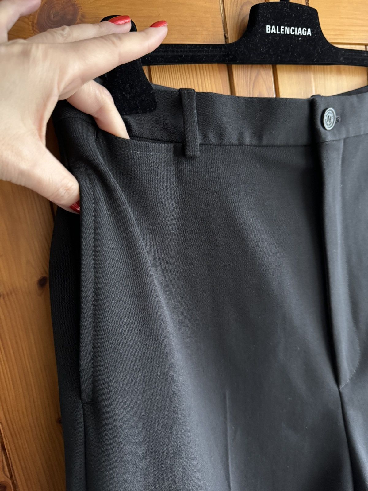 Balenciaga Balenciaga fit tailored baggy wool trousers, size M Size US 31 - 5 Thumbnail