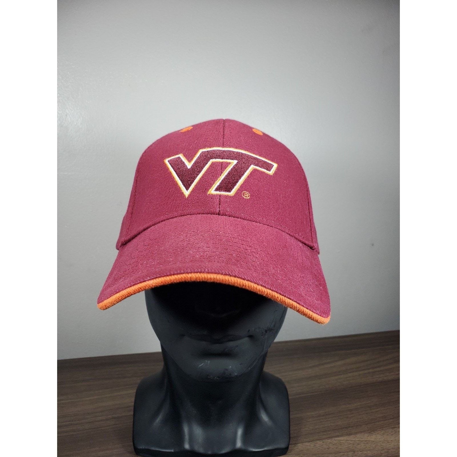NCAA × Signatures Virginia Tech Hokies Hat Cap NCAA Signatures Brand VT Size ONE SIZE - 3 Thumbnail