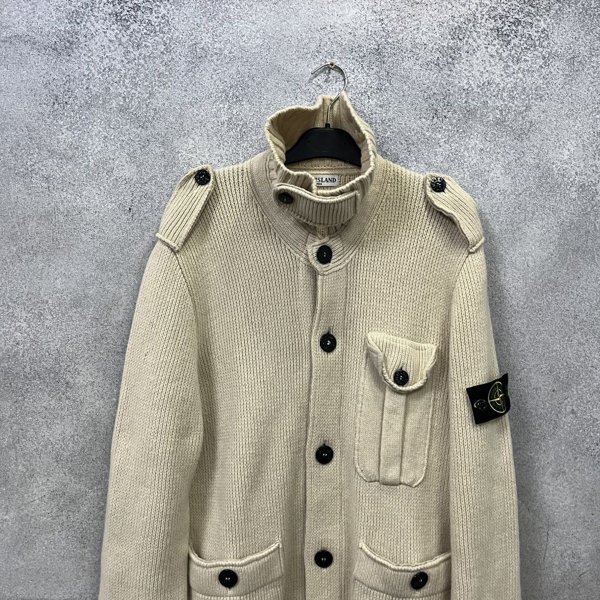 Stone Island Stone Island Vintage Cardigan Size US XL / EU 56 / 4 - 3 Thumbnail