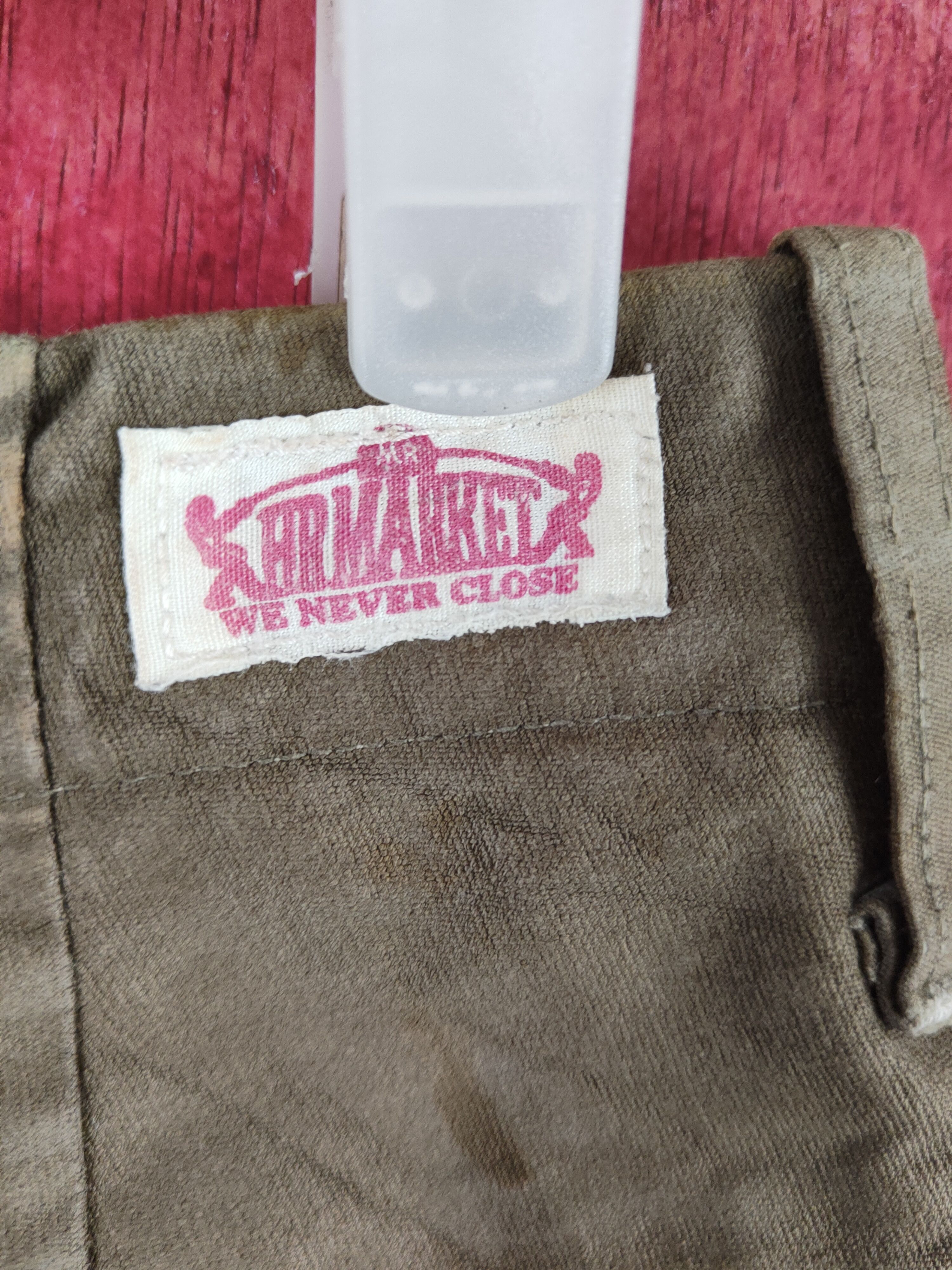 HOLLYWOOD RANCH MARKET Hollywood Ranch Market Olive Multipocket Casual Pants #S1767 Size US 30 / EU 46 - 9 Thumbnail