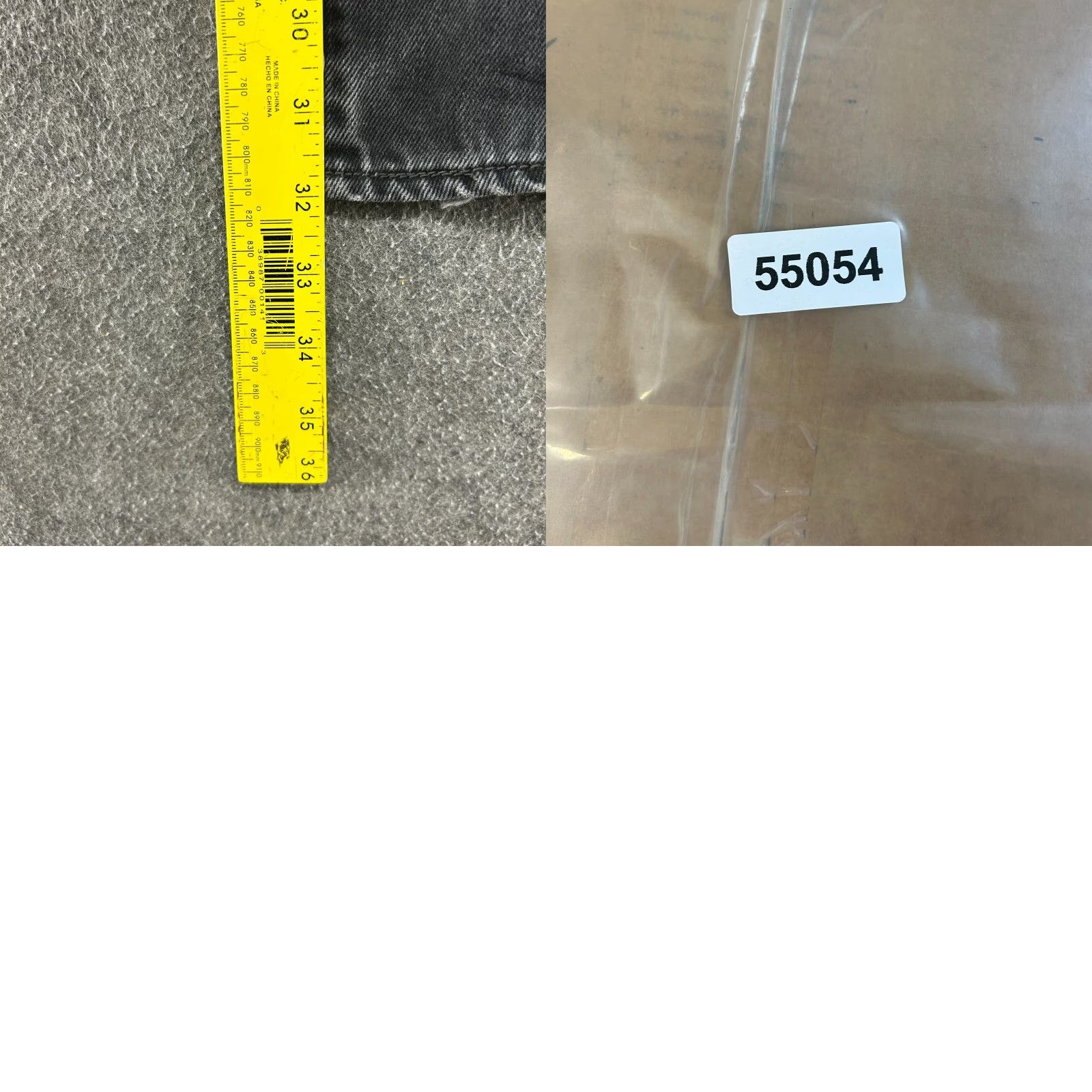 Levi's Levi's 501 Jeans Mens 38x32 Black Regular Straight Distressed 5-Pocket Denim Dark Wash Button Closure Regular Fit Vintage: No Size US 38 / EU 54 - 11 Thumbnail