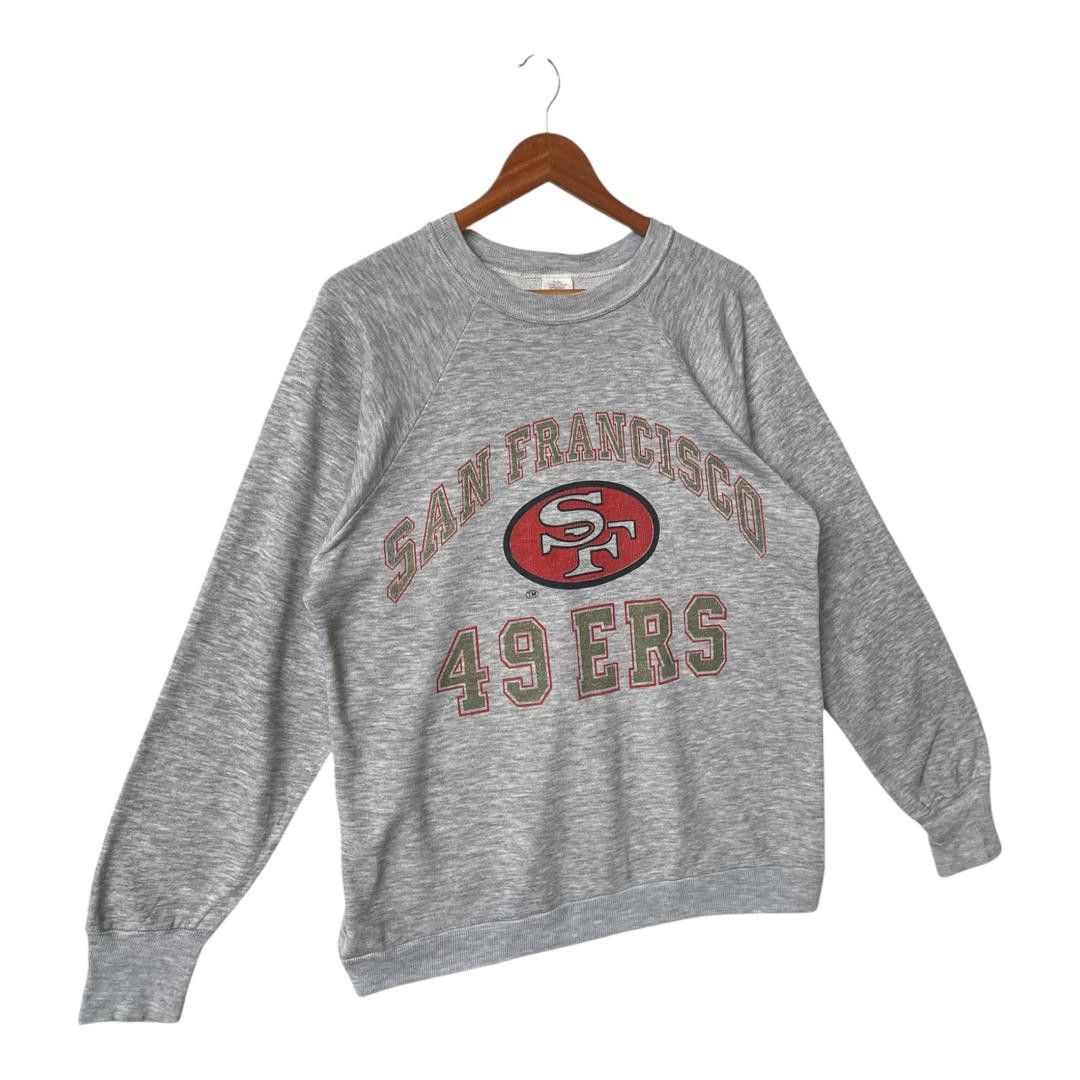 Logo 7 Vintage San Francisco 49ERS Logo 7 Big Logo Sweatshirt/L Size US L / EU 52-54 / 3 - 2 Thumbnail