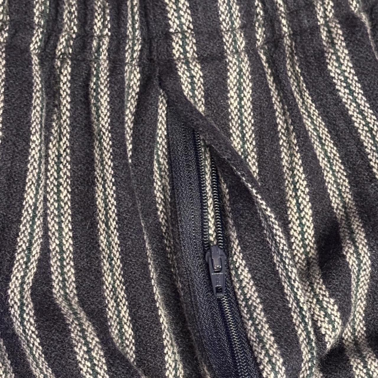 Bode Vally Stripe Shorts in Navy, Green, Gray Size US 32 / EU 48 - 8 Thumbnail