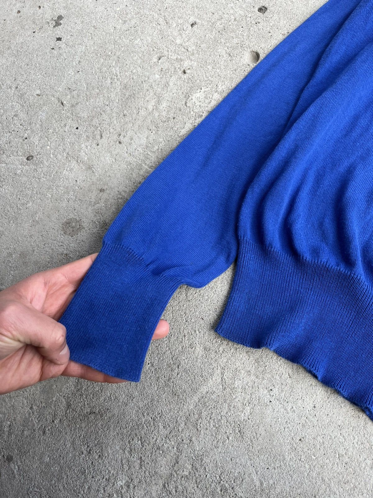Vivienne Westwood SS15 Vivienne Westwood Orb Logo V-Neck Sweater Jumper Size US S / EU 44-46 / 1 - 8 Thumbnail