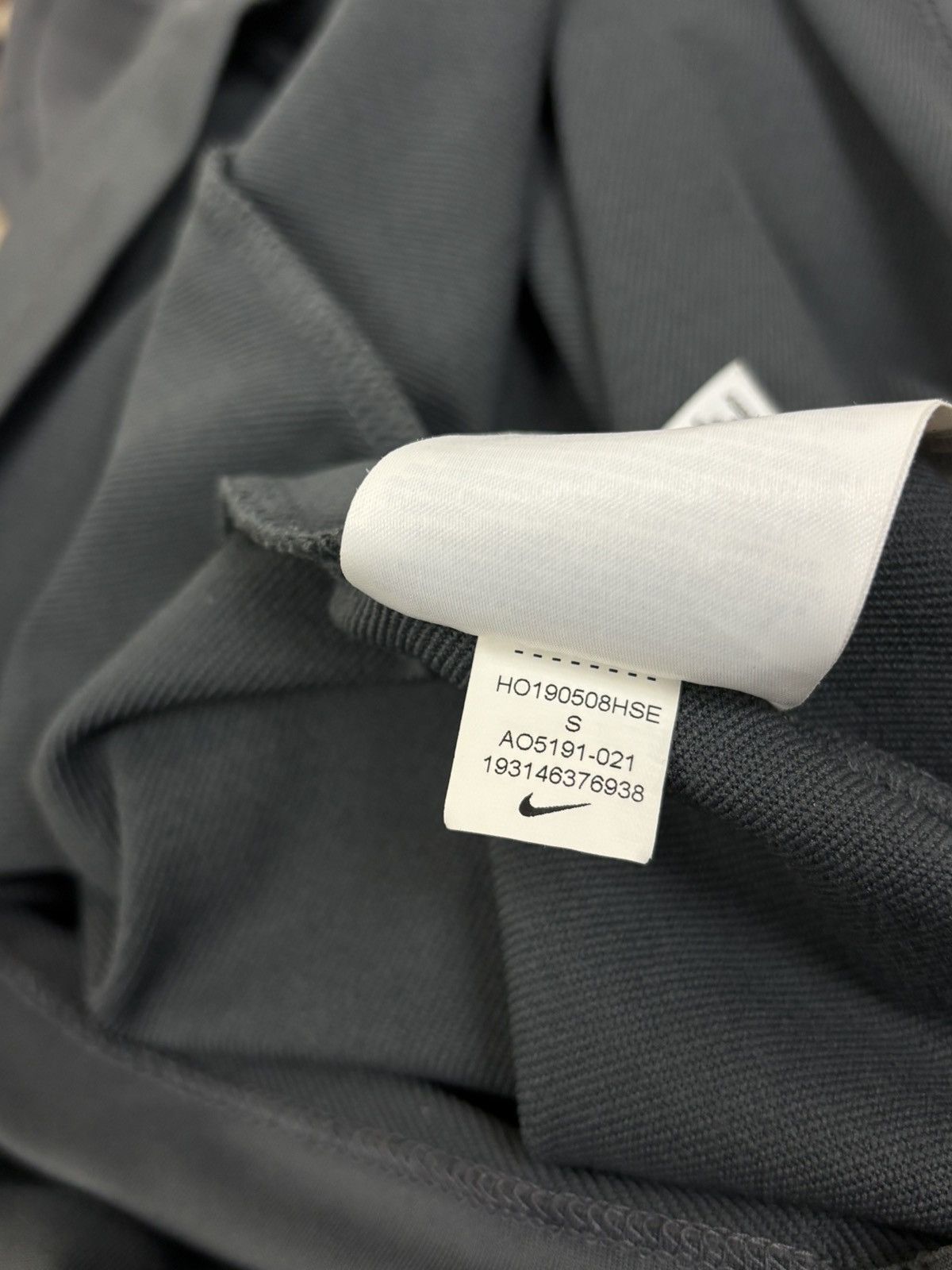 Nike Nike Inter Milan 2019/20 Dry Strike Drill Jersey Grey S Size US S / EU 44-46 / 1 - 11 Thumbnail