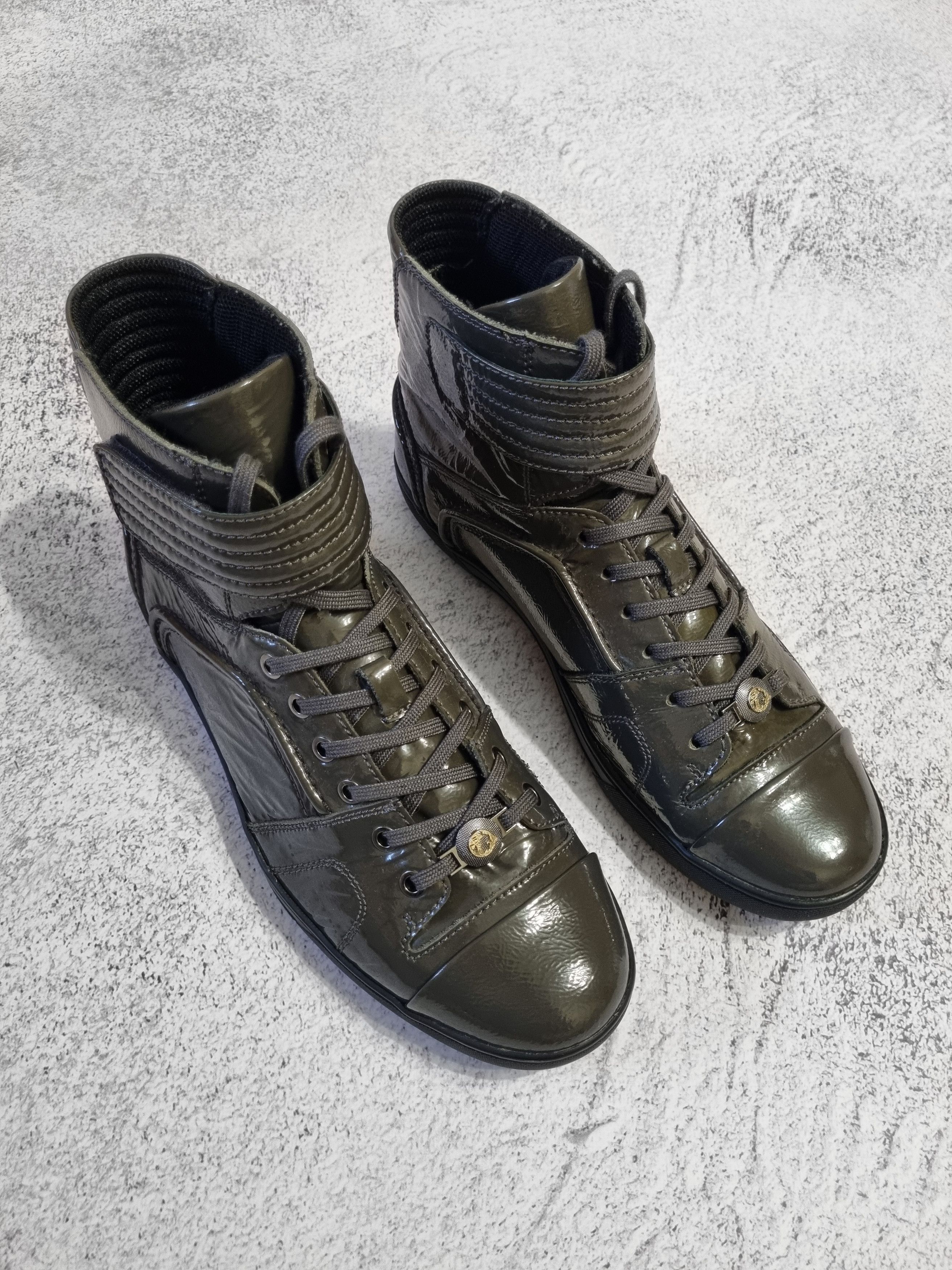Versace Versace Hi-Top Future Sneakers Shoes Margiela Style Size US 11.5 / EU 44-45 - 4 Thumbnail