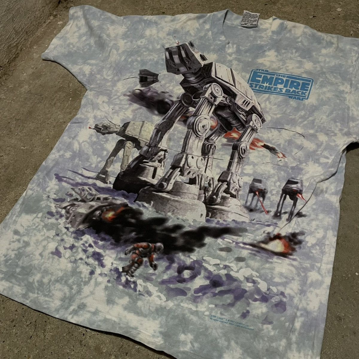 Liquid Blue × Vintage Liquid Blue Star Wars 1997 Empire Strikes Back Size US L / EU 52-54 / 3 - 5 Thumbnail