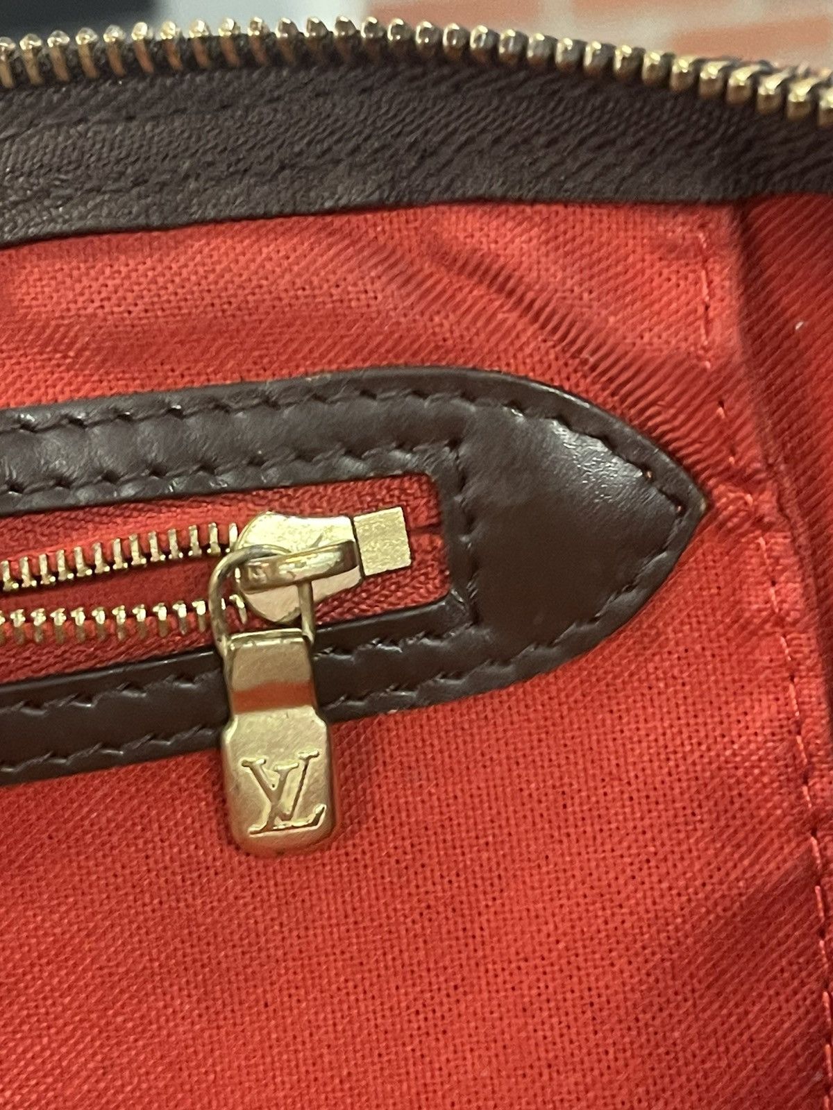 Louis Vuitton Louis Vuitton Speedy Duffle 35 Brown Canvas Damier Ebene Size ONE SIZE - 20 Thumbnail