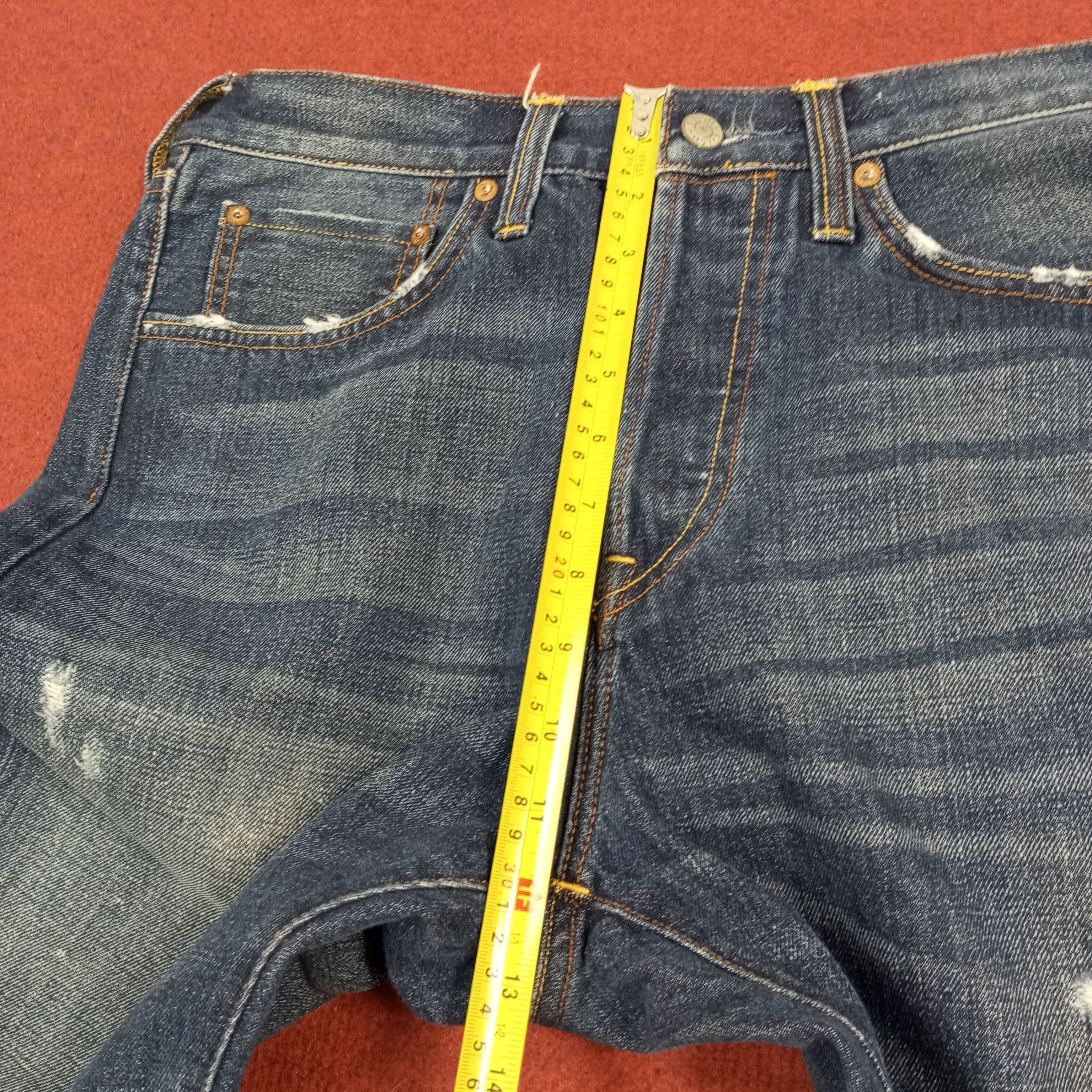 Evisu × Japanese Brand × Vintage Evisu Japanese Brand Fashion Style Custom Daicock Jeans Size US 31 - 8 Thumbnail
