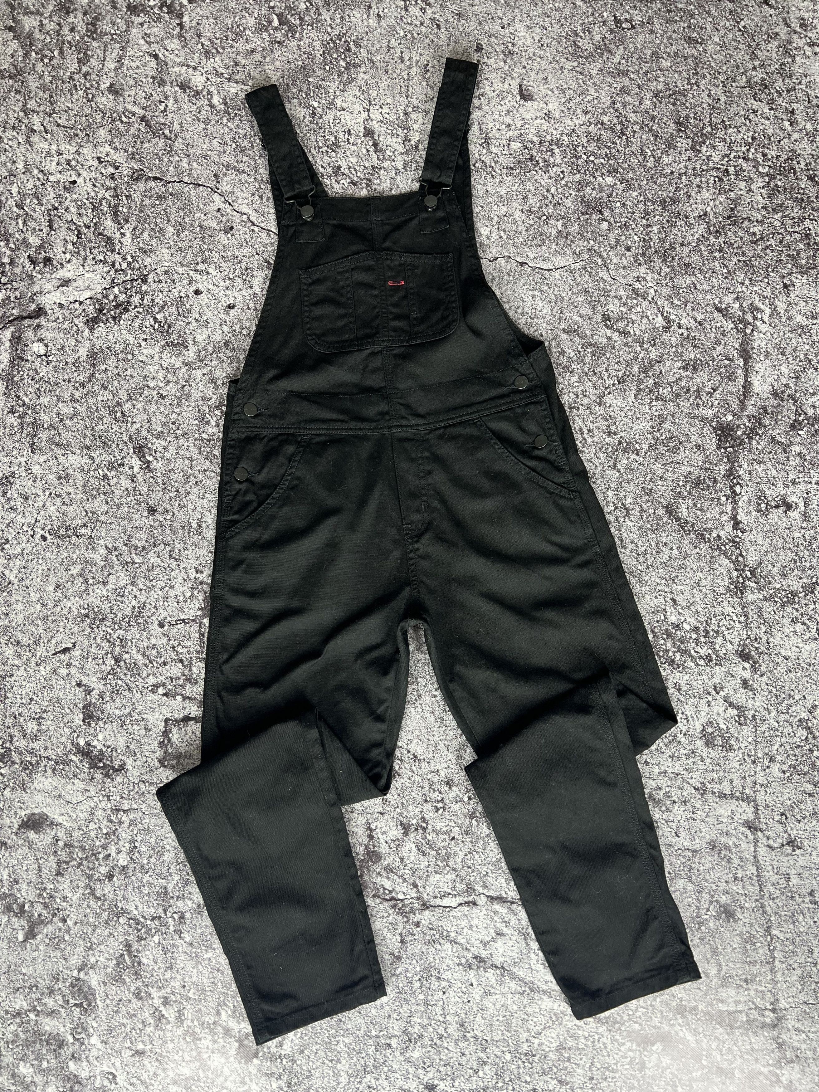Brain Dead × Carhartt Brain Dead Carhartt Bib Overalls Black