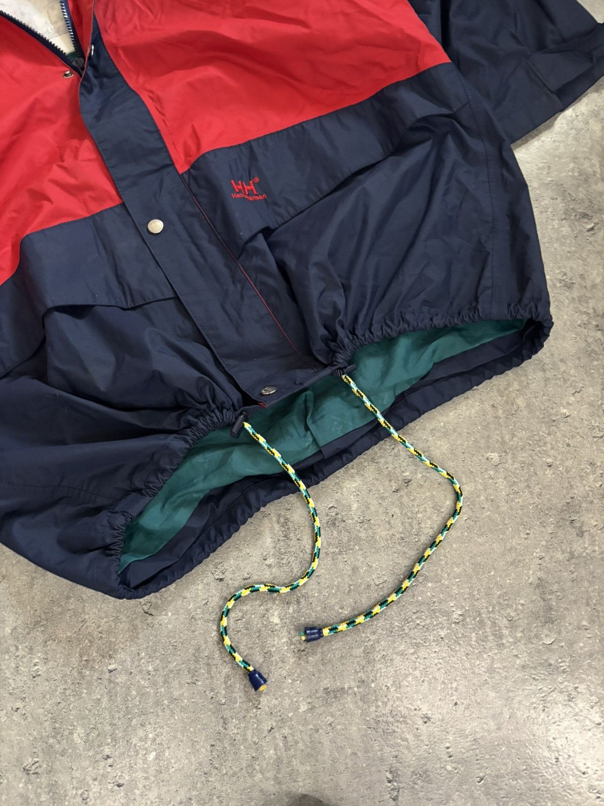 Helly Hansen Helly Hansen Colorful Rain Jacket L/XL Streetwear Y2K Size US L / EU 52-54 / 3 - 6 Thumbnail