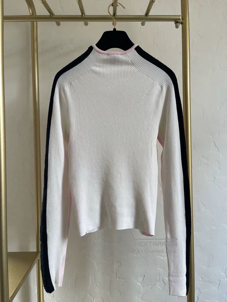 Chanel Chanel 23n Ski Series White Cashmere Bottom Long Sleeve Size XS / US 0-2 / IT 36-38 - 2 Thumbnail