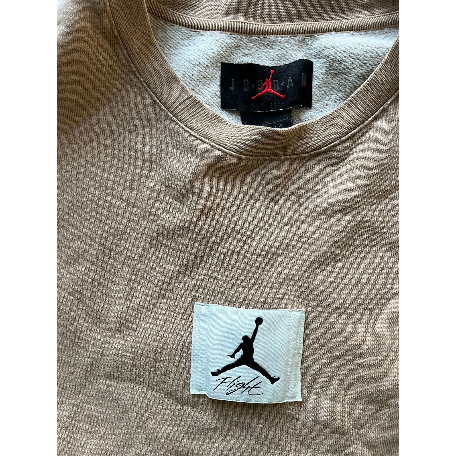 Jordan Brand AIR JORDAN "Essential Flight Statement Sweatshirt" MEN'S Size US L / EU 52-54 / 3 - 2 Thumbnail