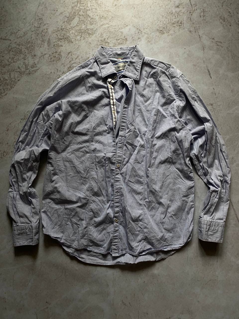 Balmain × Vintage Vintage Balmain Paris Shirt Size US S / EU 44-46 / 1 - 1 Thumbnail