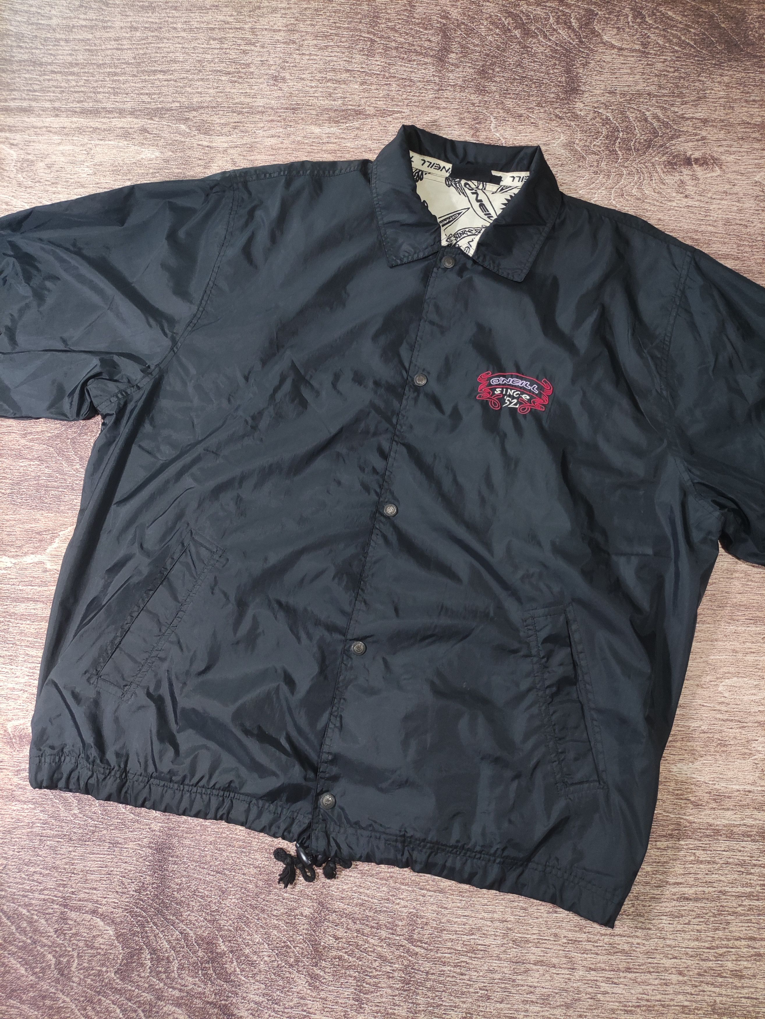 O'Neill ONEILL EMBROIDERED WINDBREAKER NYLON COACH JACKET Size US XL / EU 56 / 4 - 2 Thumbnail
