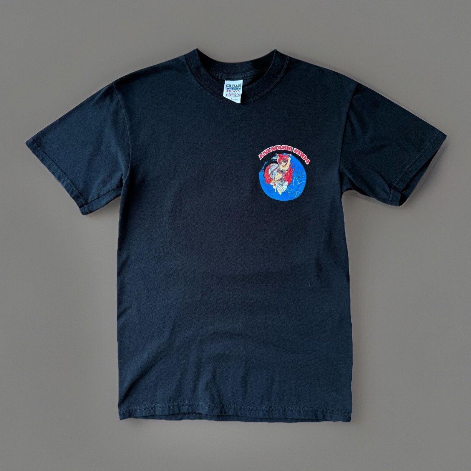 Vintage Vintage Ani Magic Shirt Small Black Y2K Anime Promo Japan Size US S / EU 44-46 / 1 - 1 Thumbnail