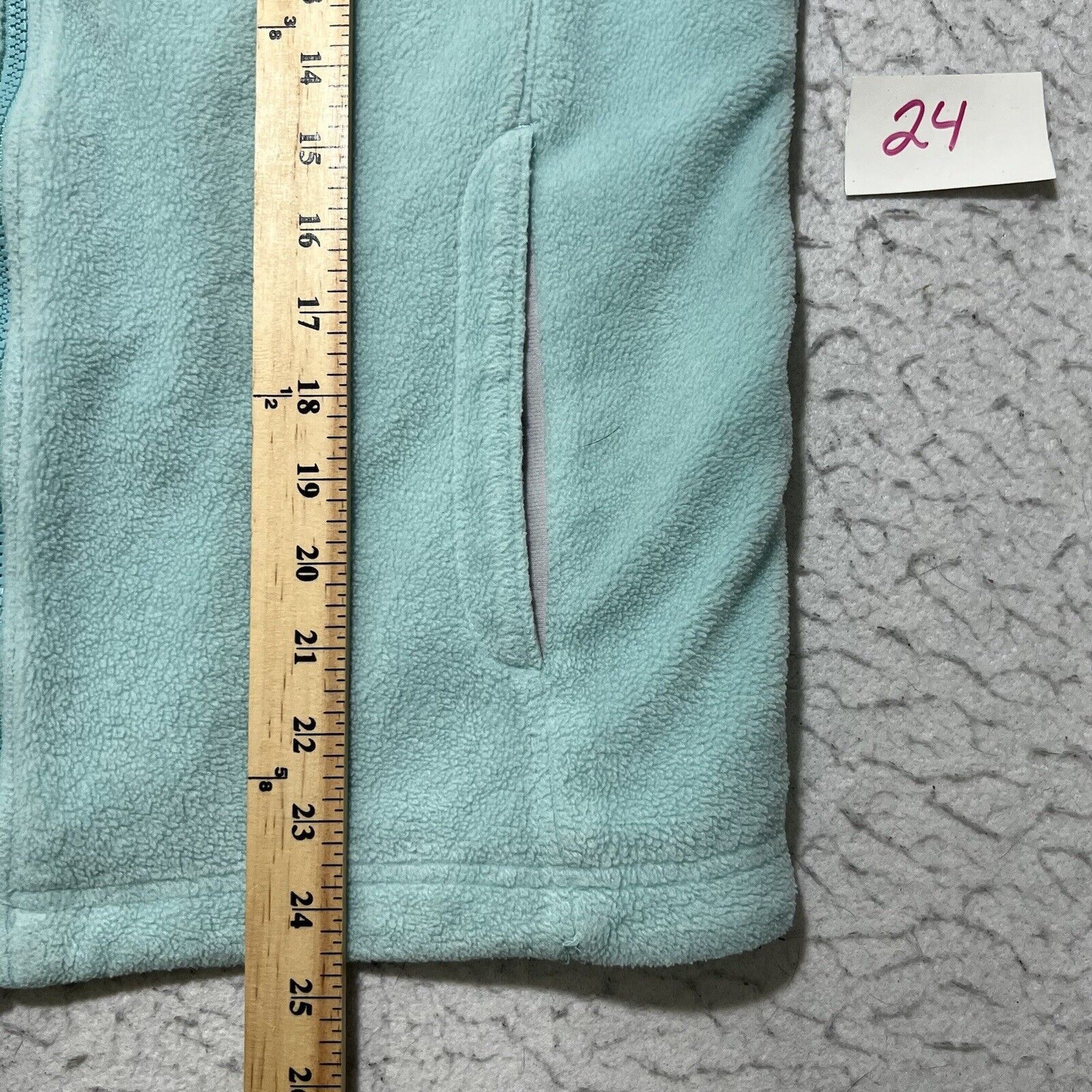 Columbia Columbia Full Zip Fleece Mock Neck Light Blue Sweatshirt Size L / US 10 / IT 46 - 10 Thumbnail