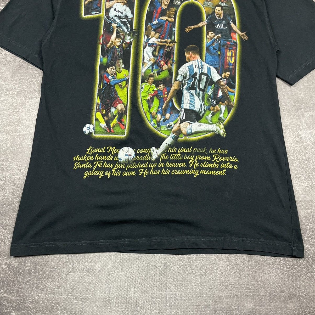 Marino Morwood Messi 10 Marino Morwood T Shirt Size US L / EU 52-54 / 3 - 15 Thumbnail
