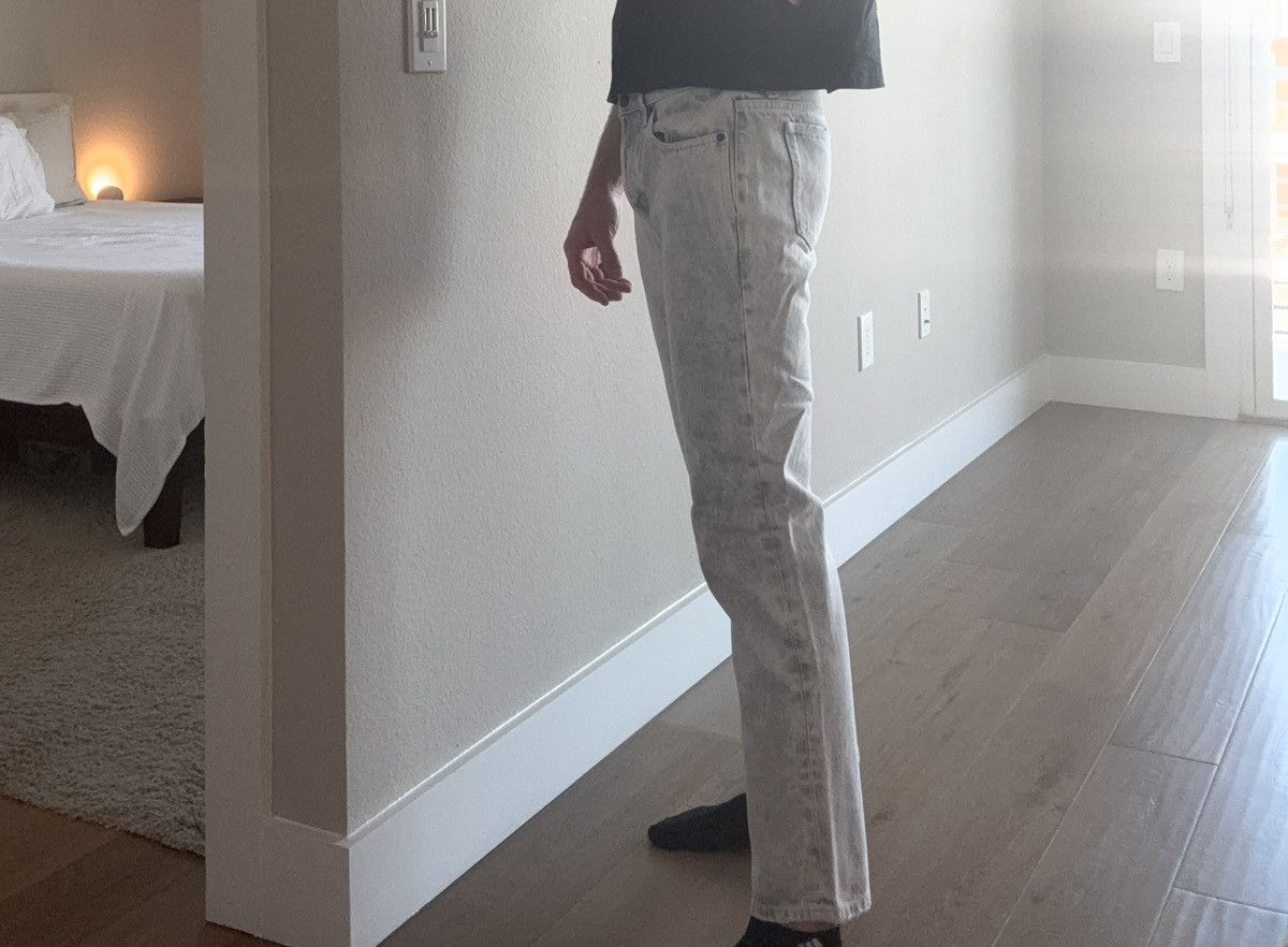 Saint Laurent Paris YSL Denim Jeans - Straight Slim Fit Size US 30 / EU 46 - 7 Thumbnail