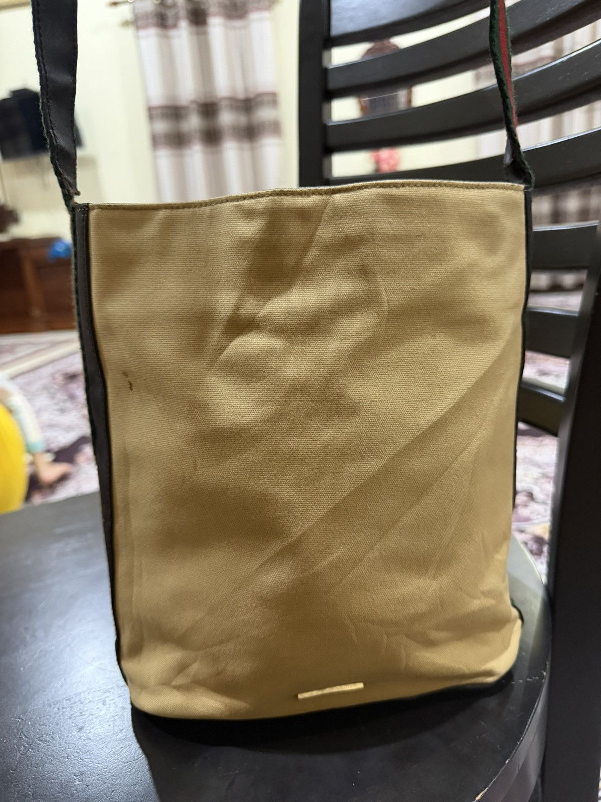 Gucci Authentic Vintage Gucci Sherry line Bucket Shoulder Bag Size ONE SIZE - 25 Thumbnail