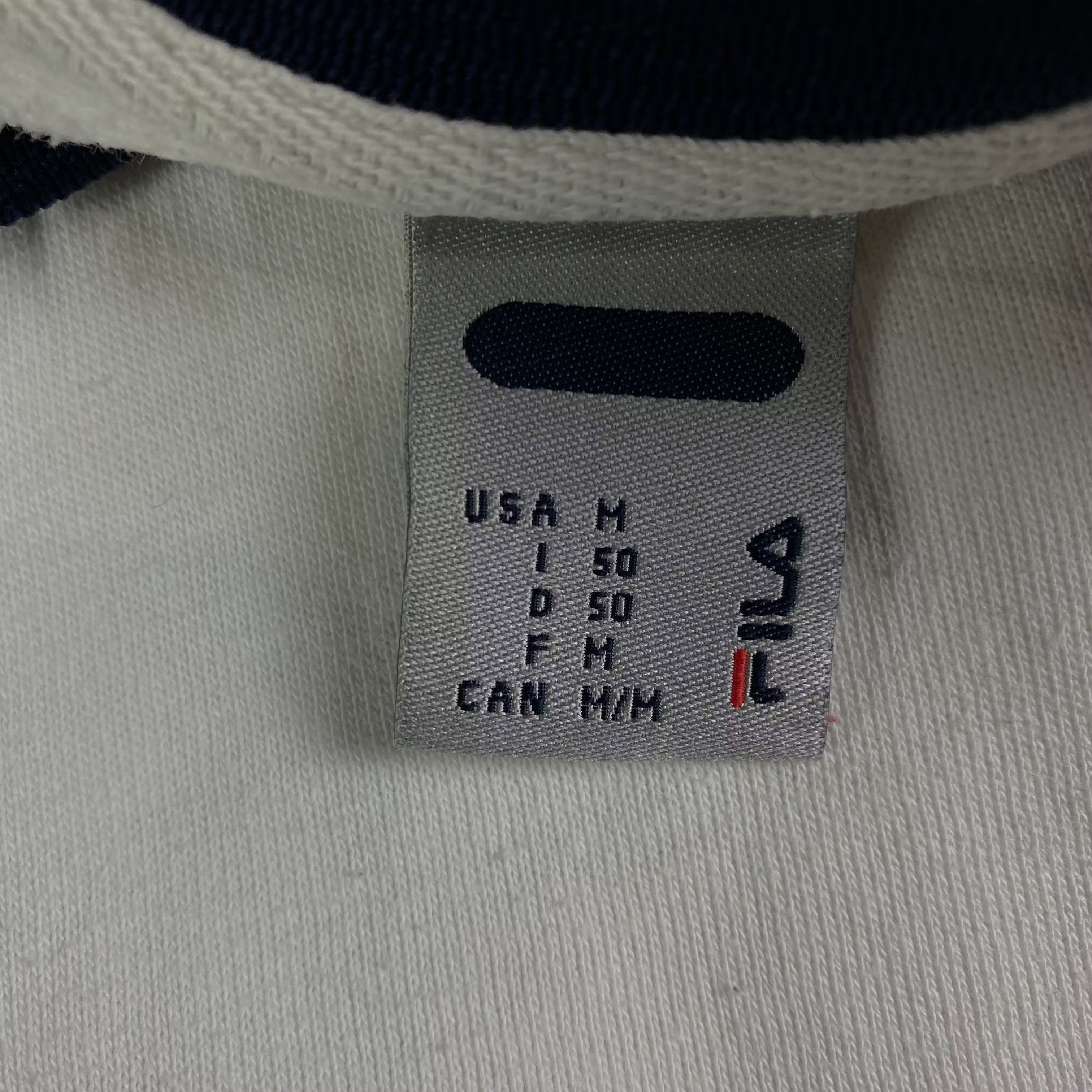 Fila × Vintage Mens Fila Vintage Big Ligo Sweatshirt Size M Size US M / EU 48-50 / 2 - 4 Thumbnail