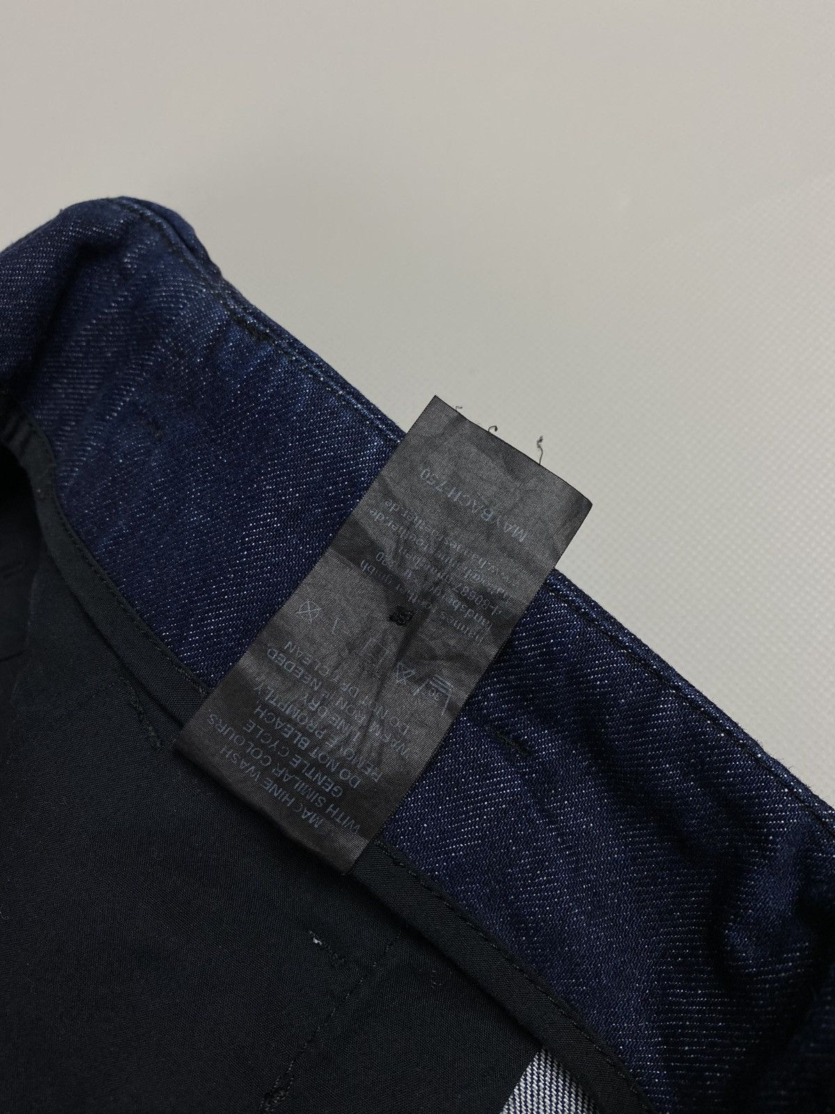 hannes roether Hannes Roether ladies Avant-garde denim jeans size S Size 25" / US 0 / IT 36 - 14 Thumbnail