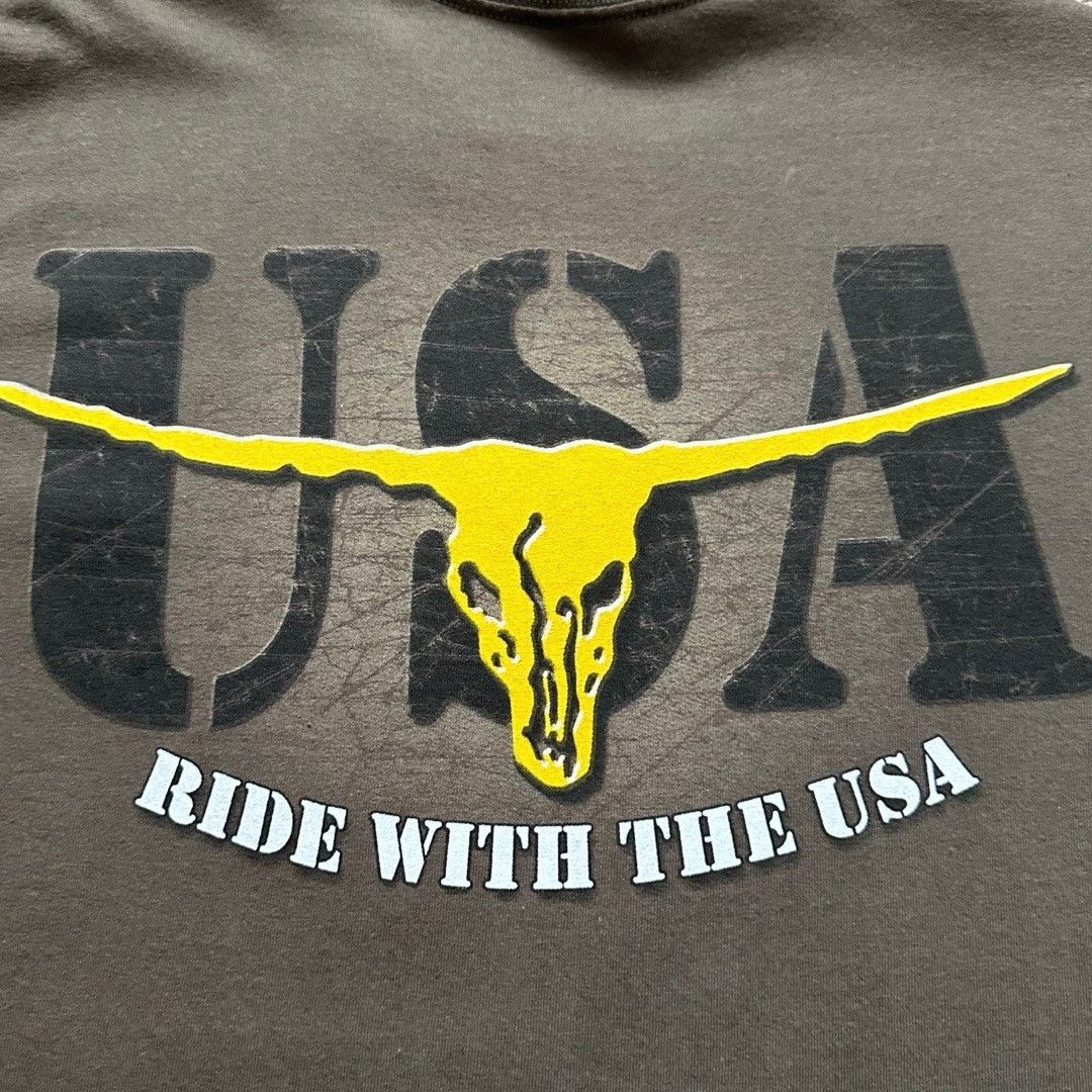 Gildan Brooks & Dunn Ride With the U.S.A. Tee Size M Green Size US M / EU 48-50 / 2 - 6 Thumbnail