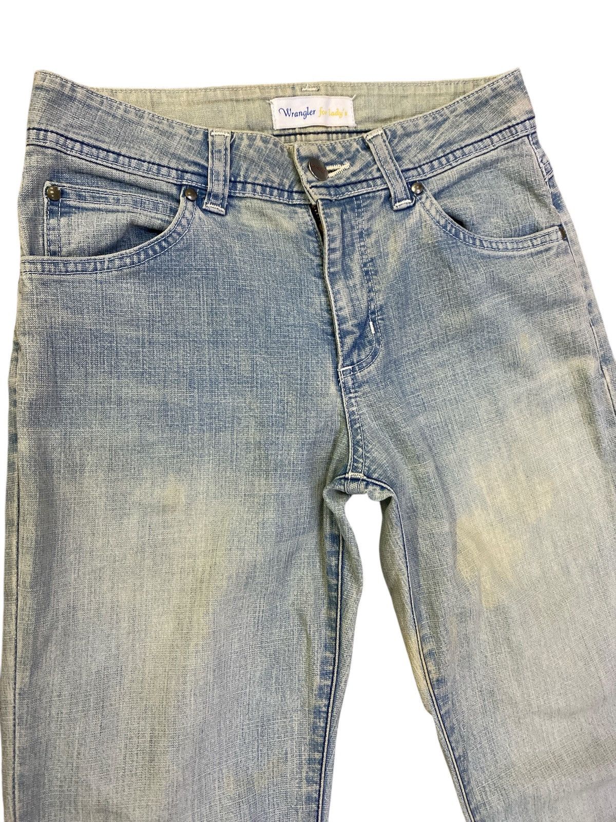 Vintage × Wrangler Vintage Wrangler Flared Denim Size 28" / US 6 / IT 42 - 2 Thumbnail