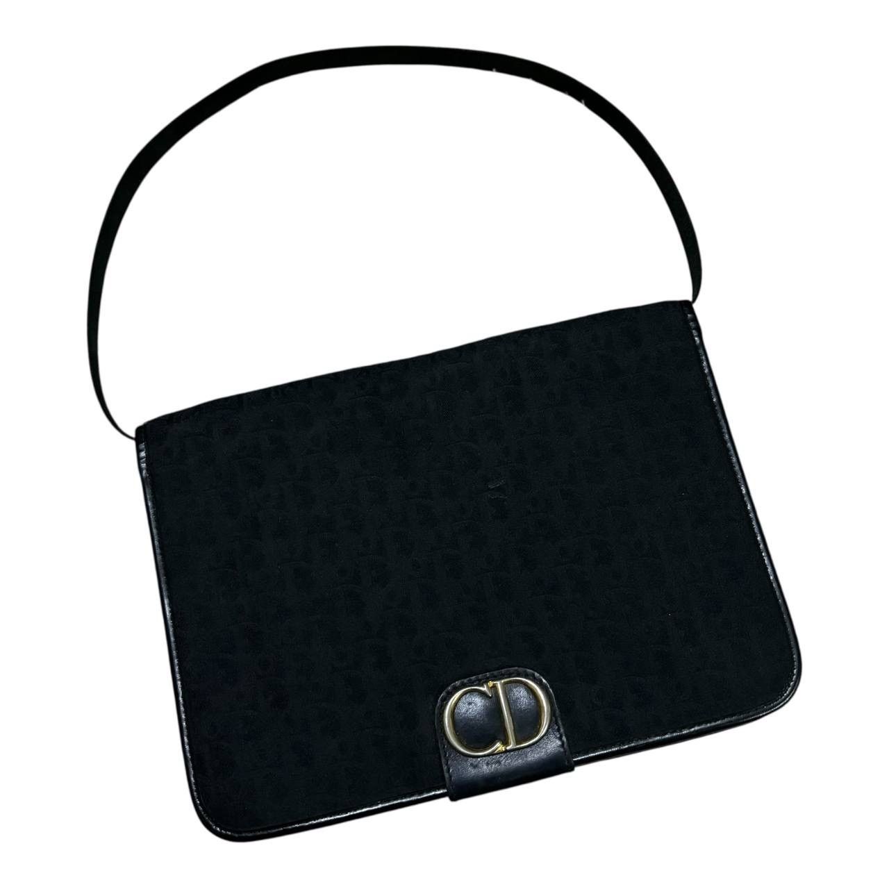 Christian Dior Monsieur Vtg Christian Dior Honeycomb Trotter Monogram Shoulder Bag Size ONE SIZE - 2 Thumbnail