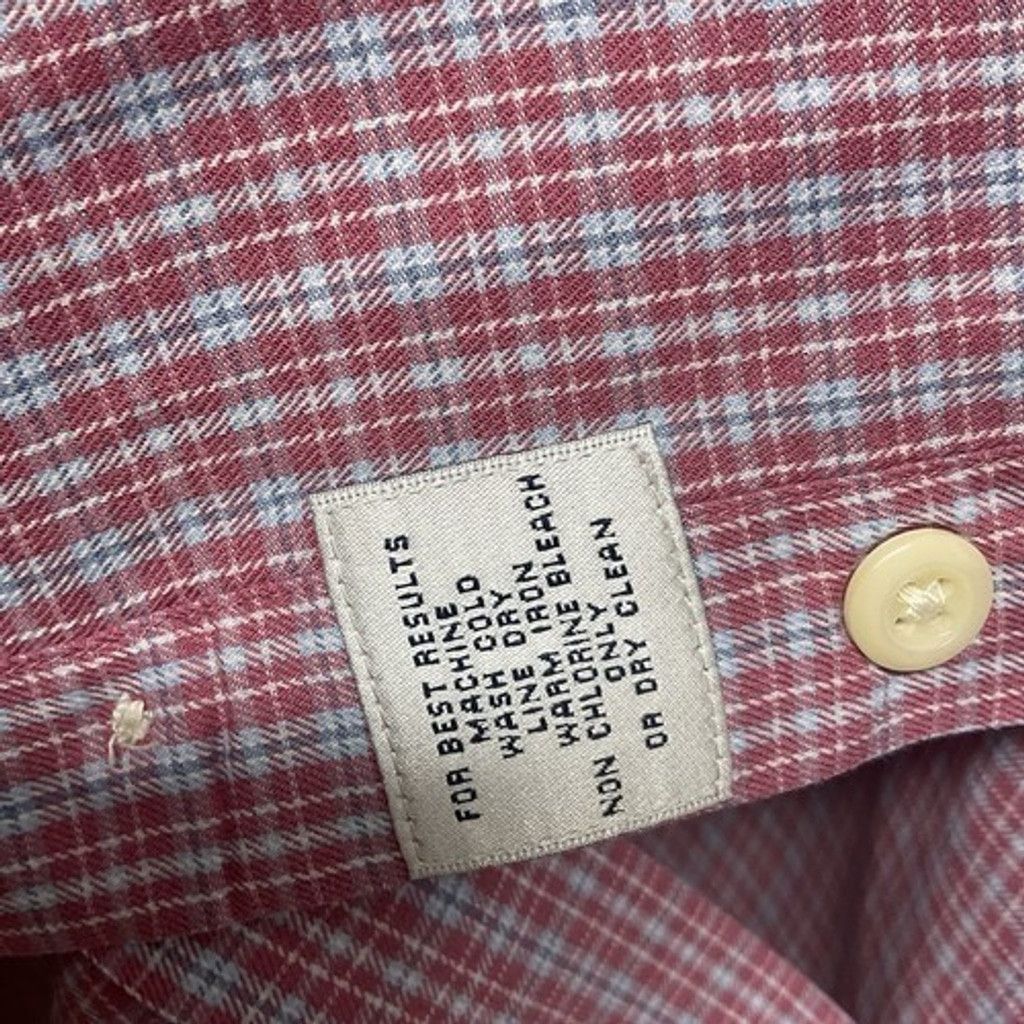 Peter Millar NWOT Peter Millar Check Long Sleeve Button Up Shirt Men 2XL Size US XXL / EU 58 / 5 - 4 Thumbnail