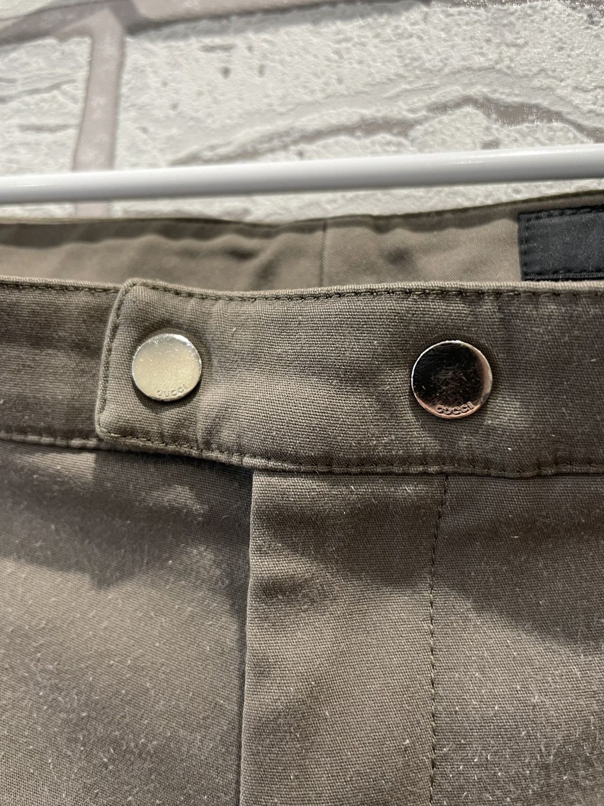 Gucci × Tom Ford Gucci Green Leggings Size 30" / US 8 / IT 44 - 4 Thumbnail