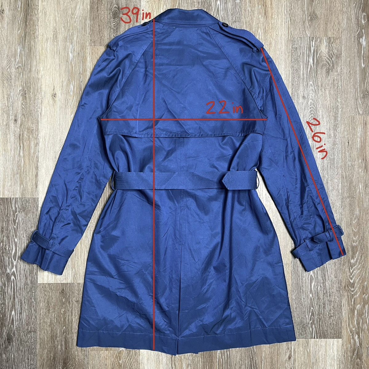 Designer × Marc by Marc Jacobs × Vintage y2k blue marc jacobs trench coat Size US L / EU 52-54 / 3 - 2 Thumbnail