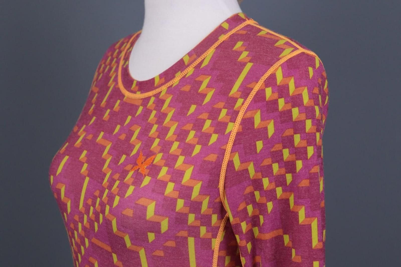 Designer Kari Traa Multicolor Geometric Thermo Base Layer Size M Size M / US 6-8 / IT 42-44 - 9 Thumbnail
