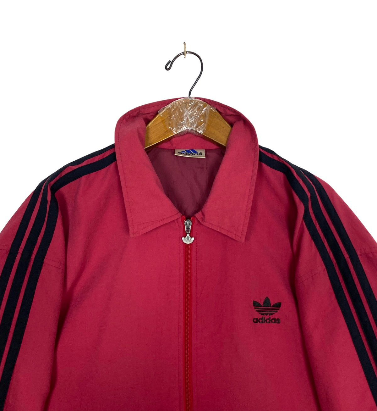 Adidas Rare‼️ Vintage Adidas Stripe Jacket Made in Japan Size US L / EU 52-54 / 3 - 4 Thumbnail