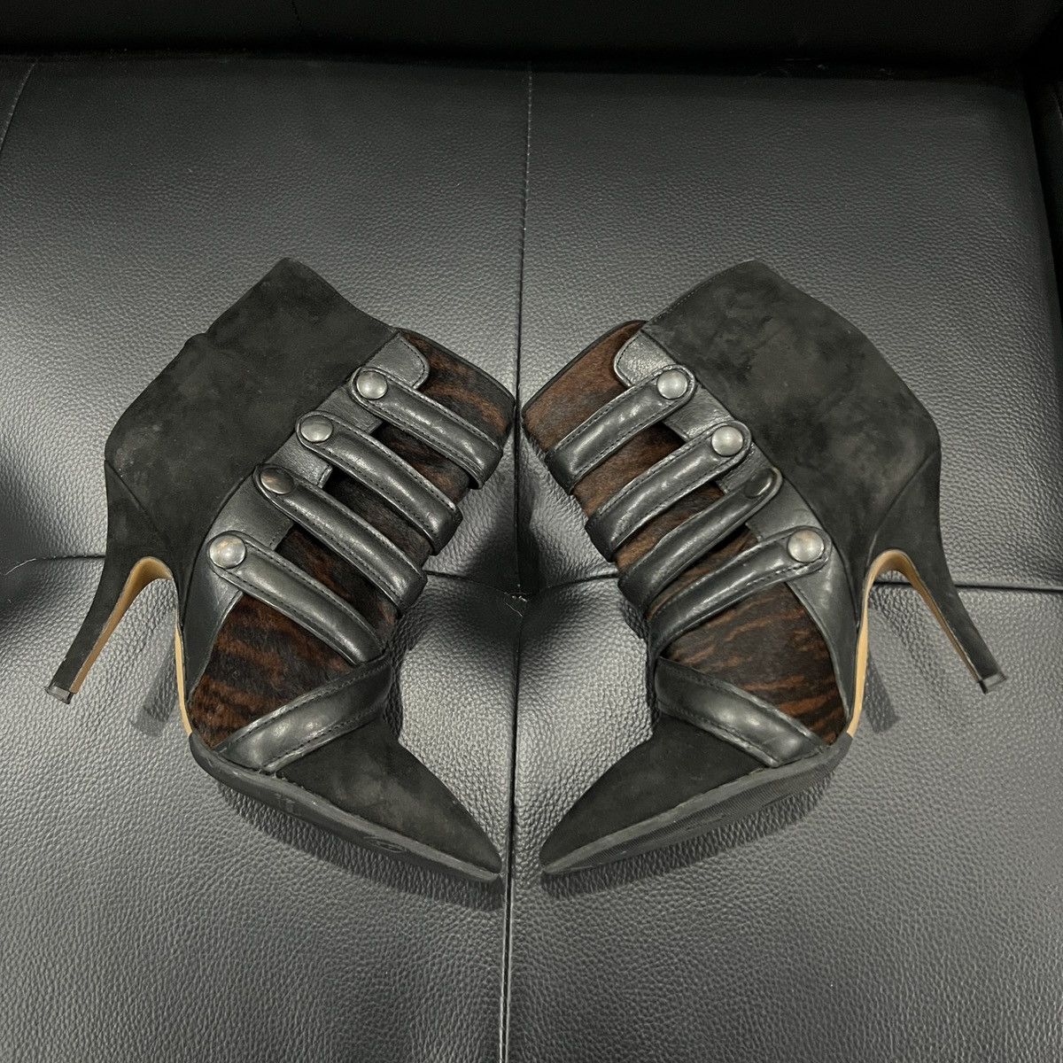 Isabel Marant Isabel Marant Lace-Up Leopard Print Heels Size US 6 / IT 36 - 3 Thumbnail