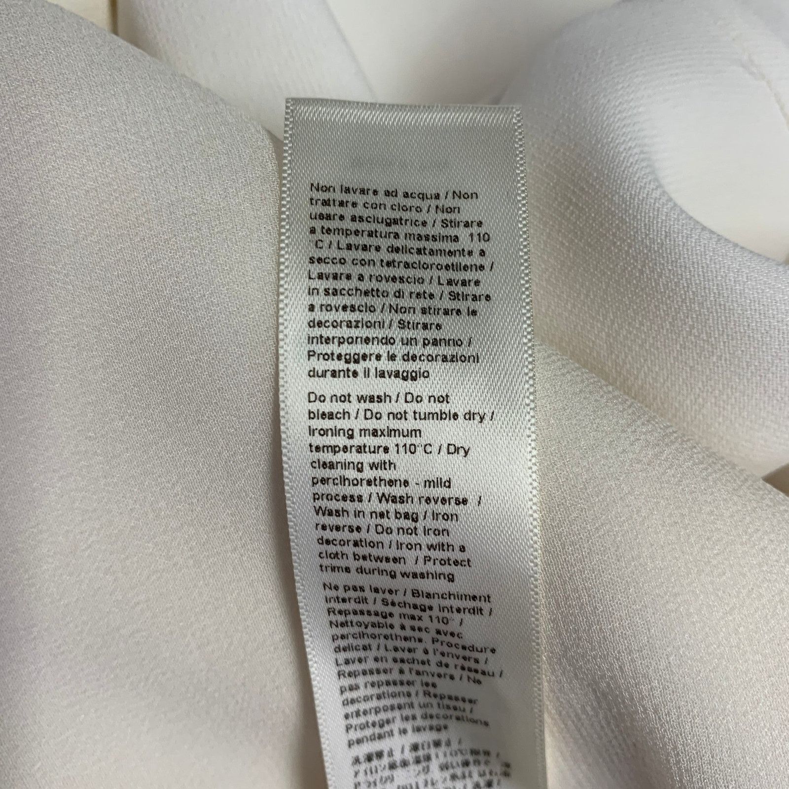 Roberto Cavalli Size 12 Cream Viscose Blend Rhinestones Evening Gown Size XL / US 12-14 / IT 48-50 - 11 Thumbnail