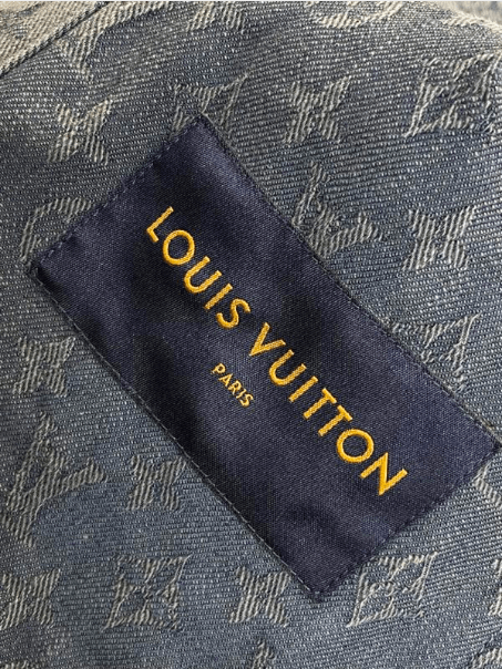 Louis Vuitton Louis Vuitton Monogram Jacquard Denim Jacket Size US M / EU 48-50 / 2 - 5 Thumbnail