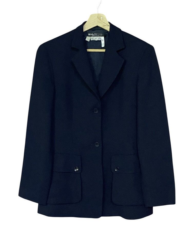 Salvatore Ferragamo Salvatore Ferragamo Single-Breasted Blazer Jacket Size M / US 6-8 / IT 42-44 - 1 Thumbnail