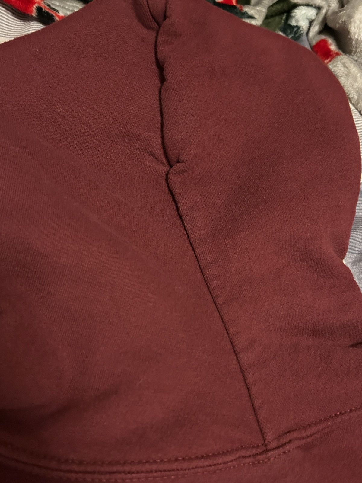 Jerzees × Vintage MAROON VIRGINIA TECH HOODIE Size US L / EU 52-54 / 3 - 11 Thumbnail