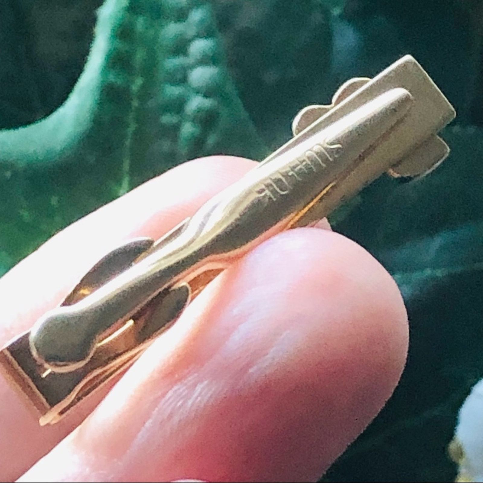 Vintage Vintage men’s Swank gold music note tie bar clip Size ONE SIZE - 6 Thumbnail