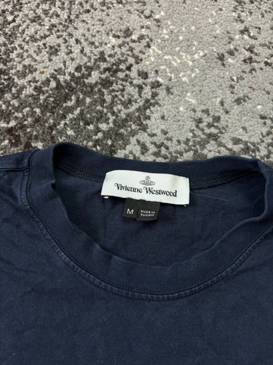 Japanese Brand × Vintage × Vivienne Westwood Archival Y2K Vivenne Westwood Embroidered Logo T Shirt Size US M / EU 48-50 / 2 - 4 Thumbnail