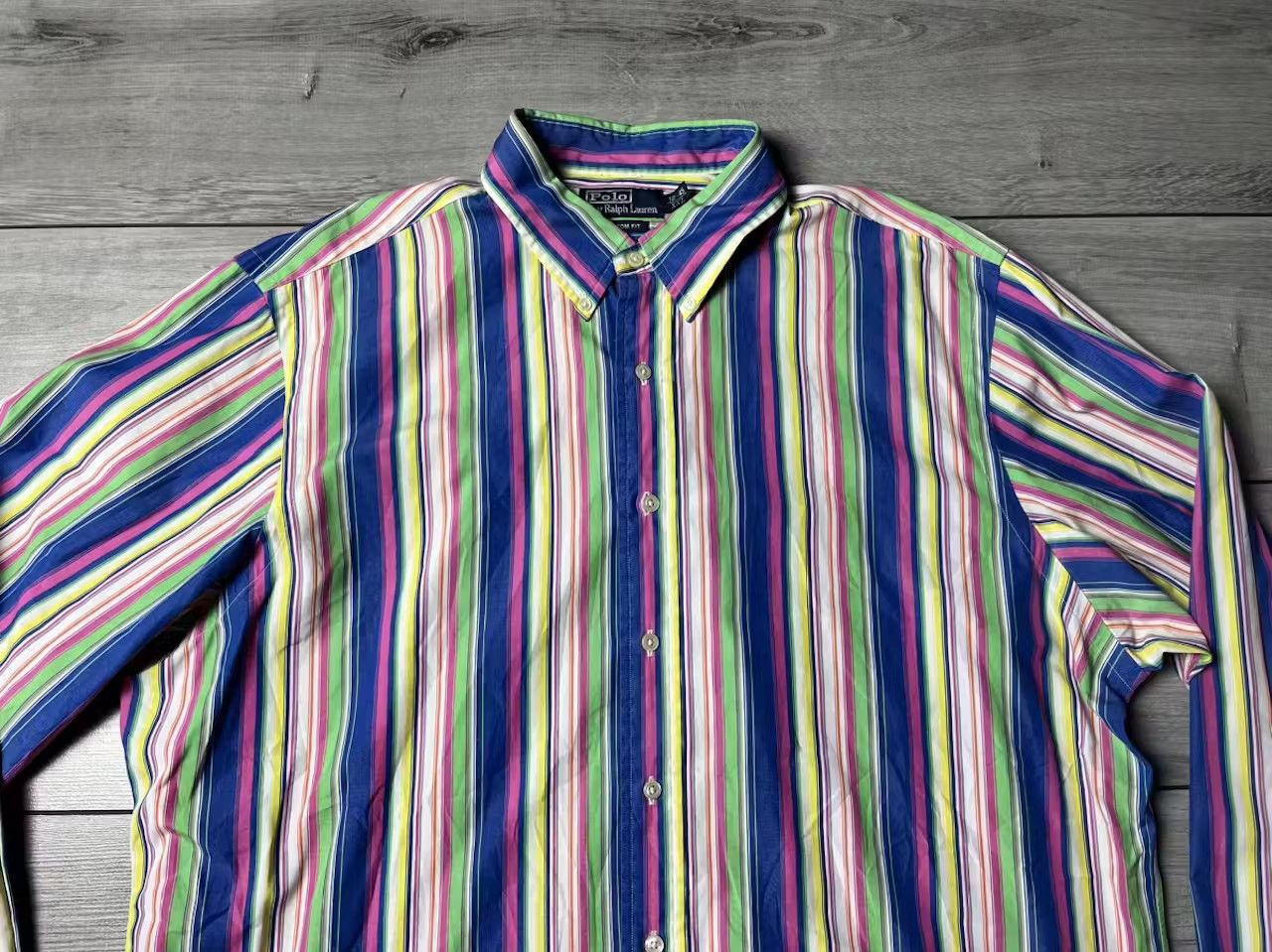 Polo Ralph Lauren Polo Ralph Lauren shirt custom fit size XXLARGE Size US XXL / EU 58 / 5 - 3 Thumbnail