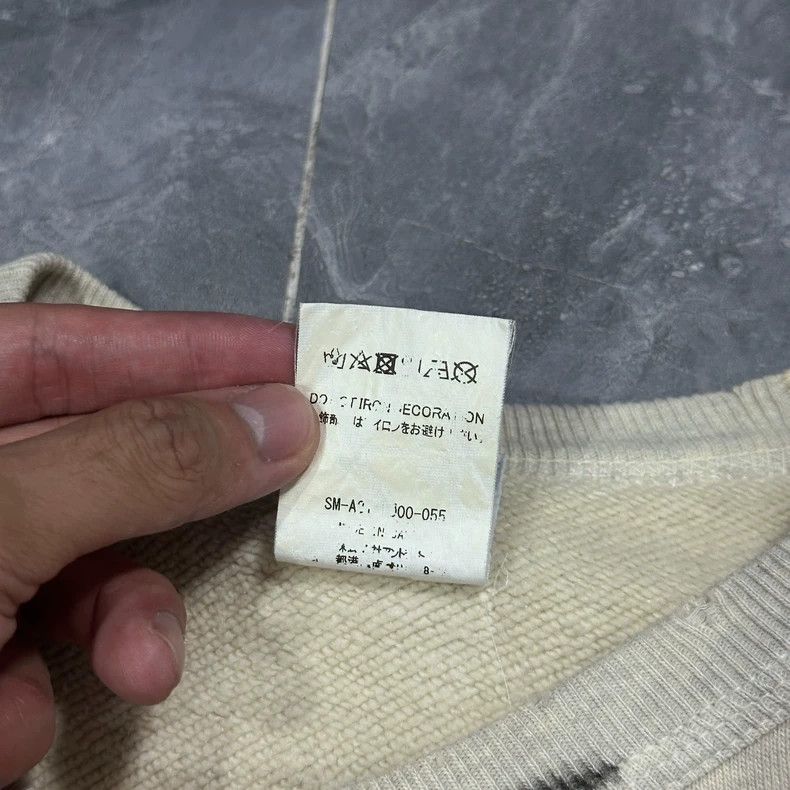 Saint Michael Saint Michael Wash the old hoodie with rice white water Size US M / EU 48-50 / 2 - 5 Thumbnail