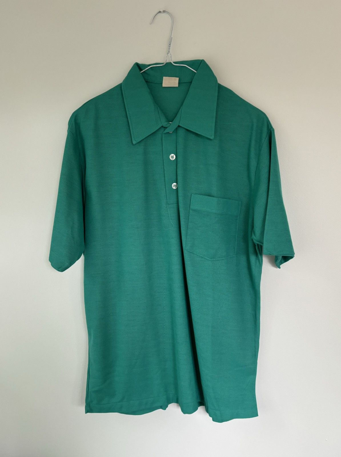 Vintage 1980s Deadstock Vintage Polo Shirts Blank Tees Golf 80s 90s Size US L / EU 52-54 / 3 - 3 Thumbnail