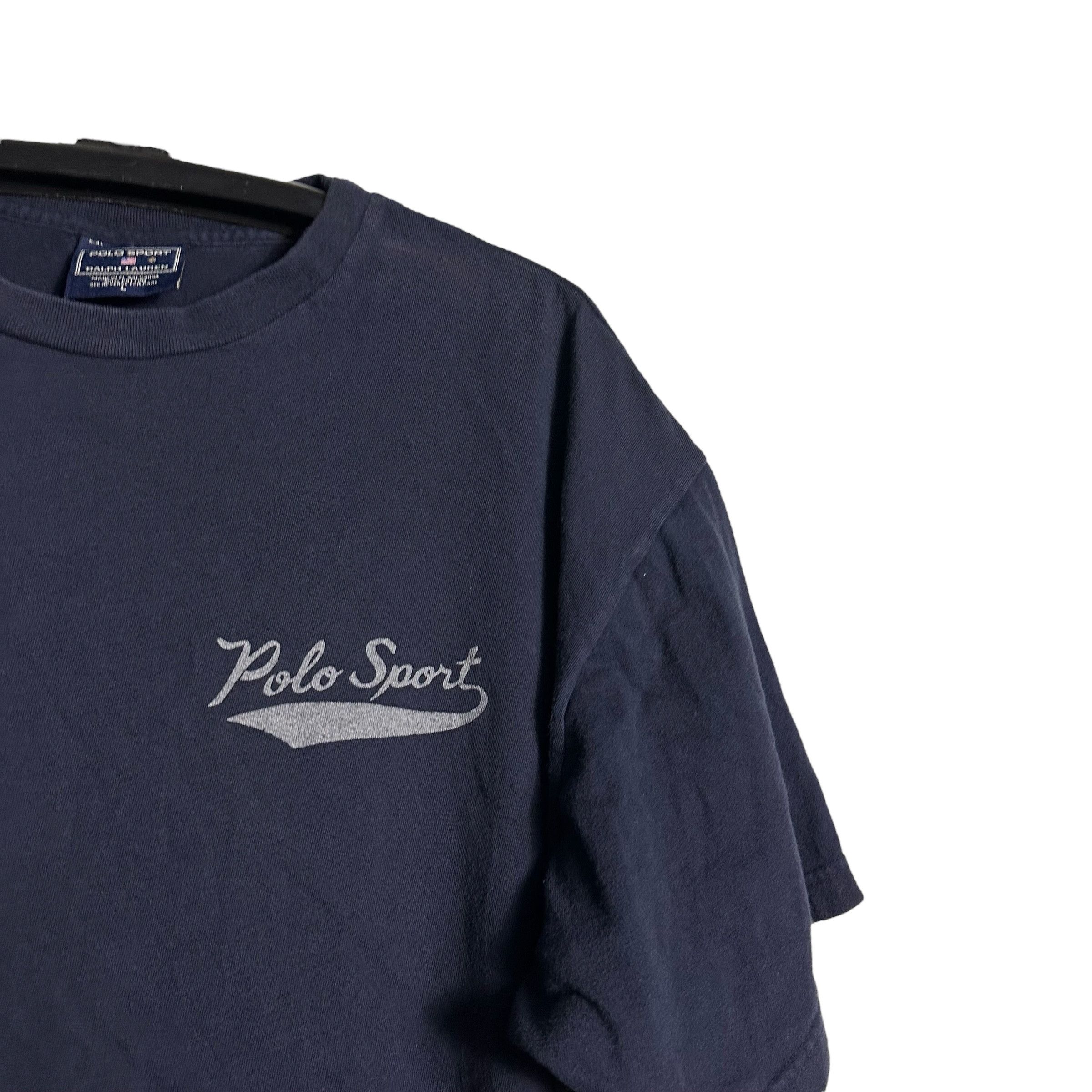 Ralph Lauren Sport 🔥RARE🔥Vintage Polo Sport Ralph Lauren T-shirt Size US L / EU 52-54 / 3 - 3 Thumbnail