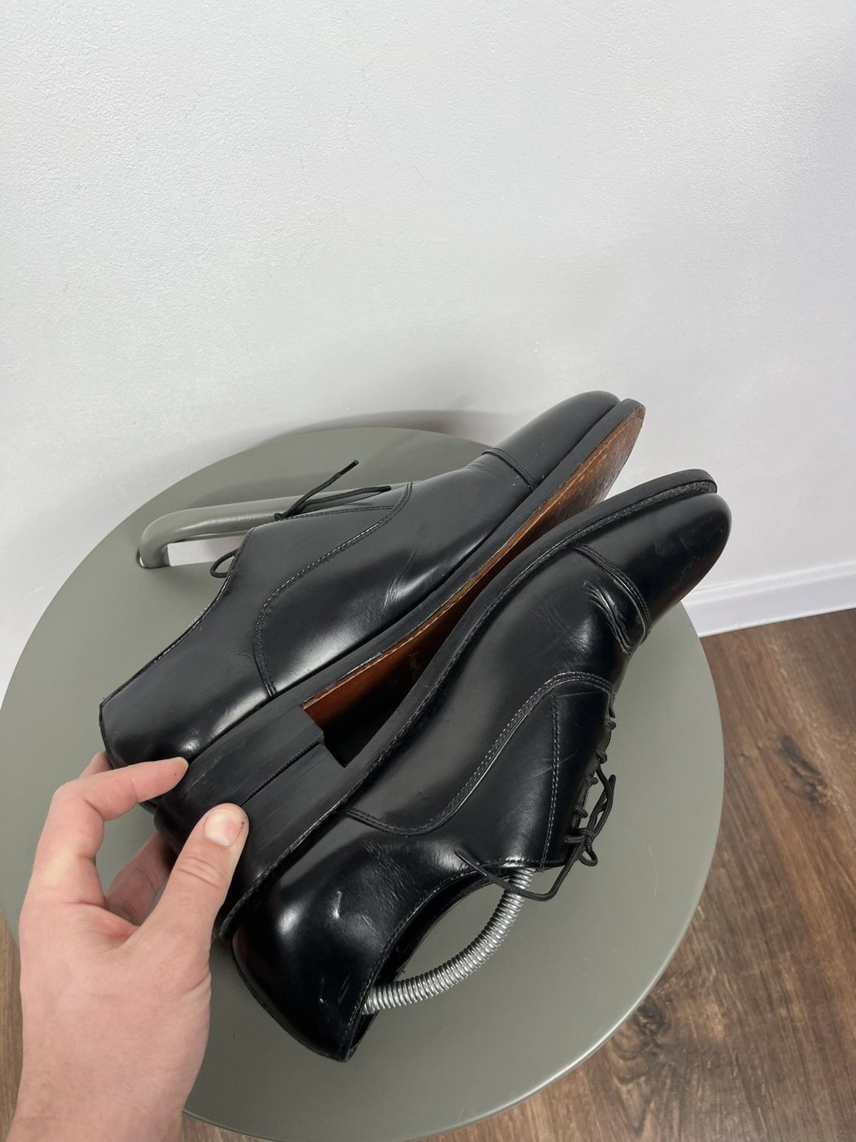 Other Samuel Windsor l Leather Toe Oxford Formal Dress Shoes US 11 Size US 11 / EU 44 - 11 Thumbnail