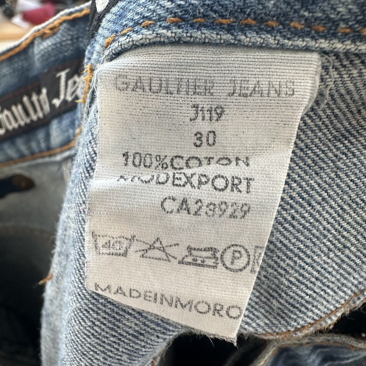 Jean Paul Gaultier Rare Vintage Jean Paul Gaultier jean’s Paris Size US 30 / EU 46 - 15 Thumbnail