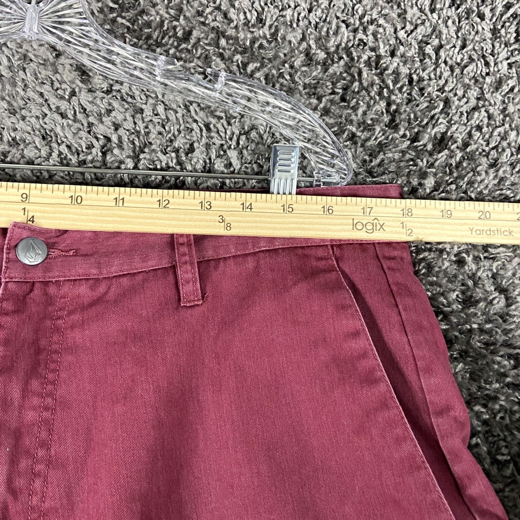 Volcom VOLCOM Chino Shorts Men’s 36 Red Size US 36 / EU 52 - 6 Thumbnail