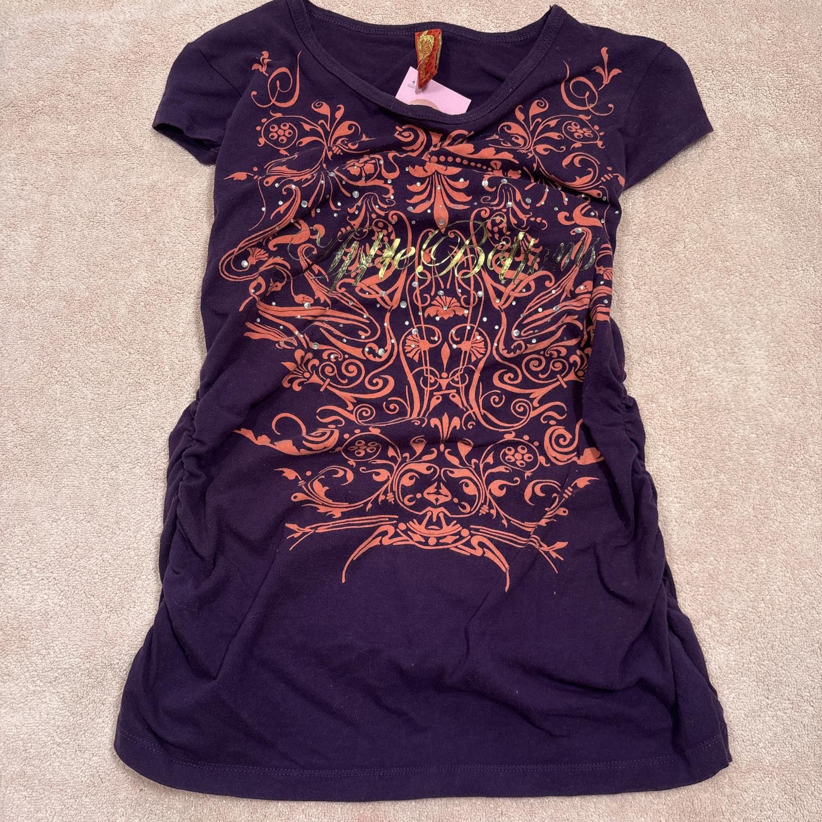 Other y2k purple apple bottoms baby tee Size XL / US 12-14 / IT 48-50 - 1 Thumbnail